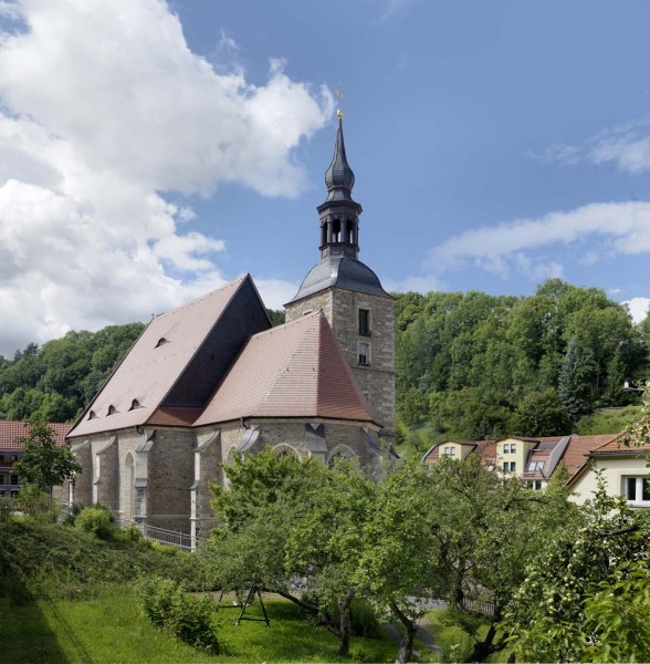 St. Wolfgangskirche Glashütte © Stadt Glashütte