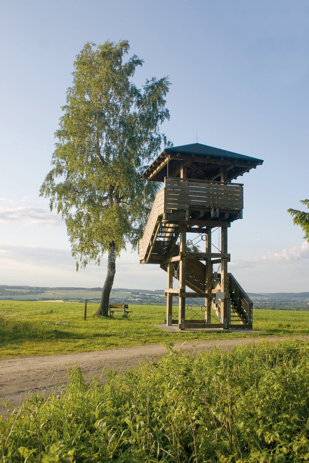 Aussichtsturm Kühnhaide (Foto Stadt Zwönitz)