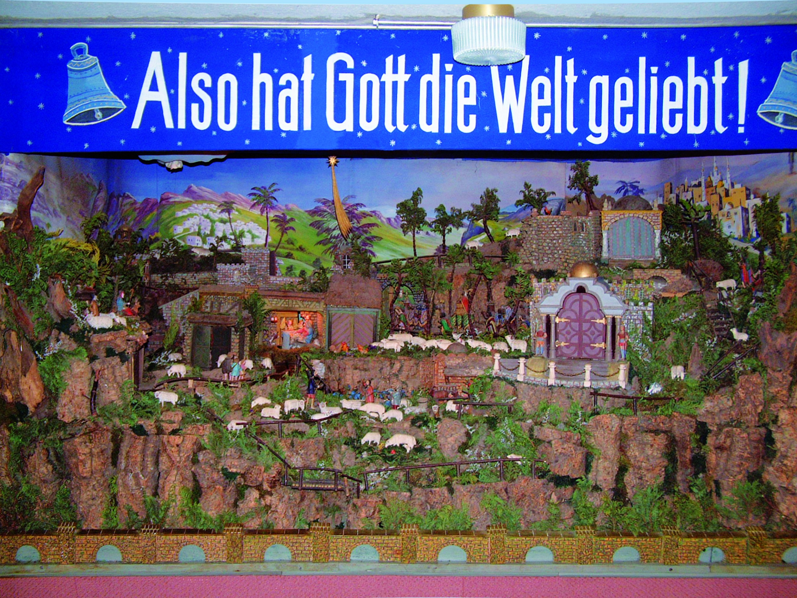 Weihnachtsberg Brünlos (Foto Stadt Zwönitz)